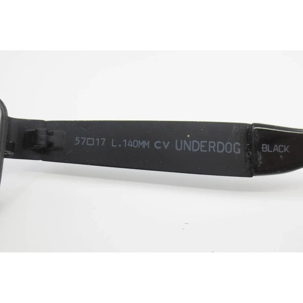Marc Ecko Underdog Black Rectangular Metal Sunglasses 57-17-140 Mens Eyewear